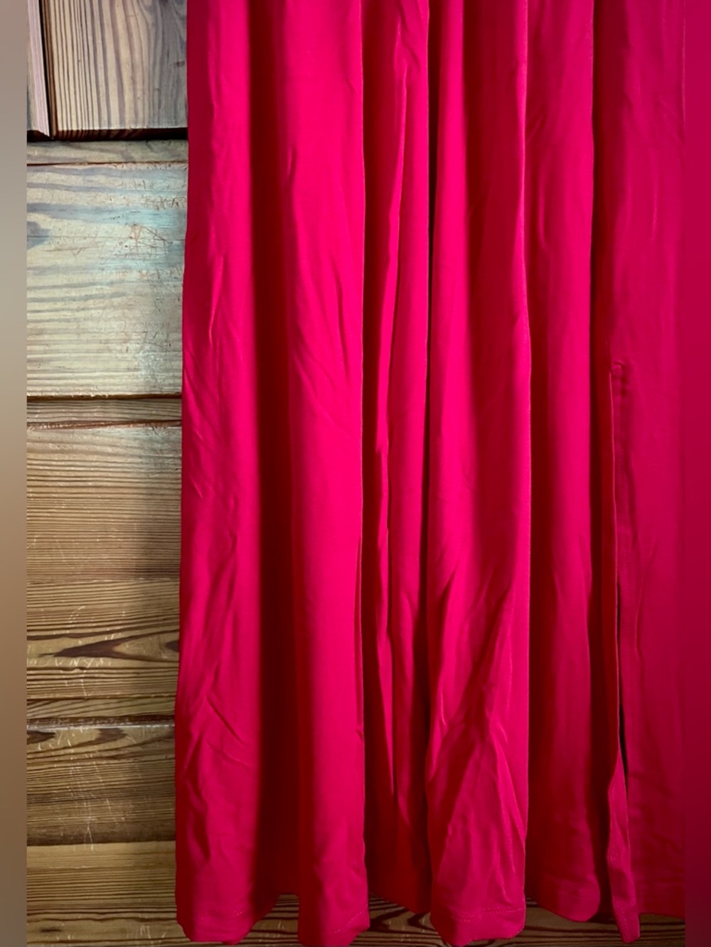 NWT A New Day- Red Midi Dress Sleeveless Lightweight XS pockets, side slit - Picture 4 of 14